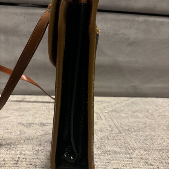 Vtg Dooney & Bourke All Weather Leather Messenger, Briefcase, Crossbody Bag - Picture 6 of 16